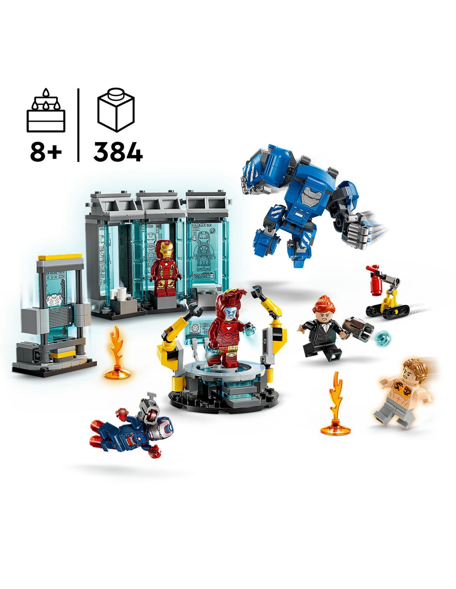 Infinity Saga Laboratorio De Iron Man: Sala De Armaduras 76315