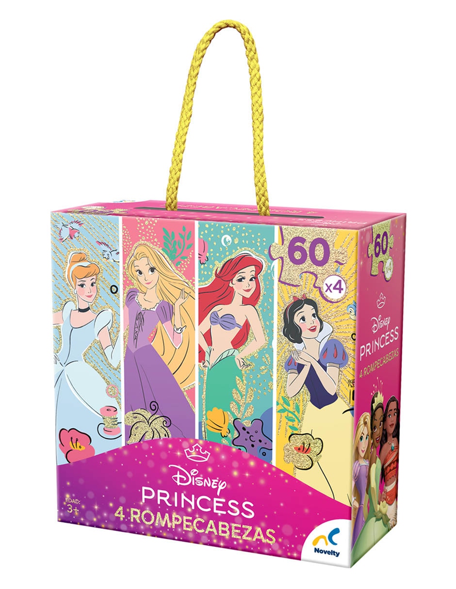 Rompecabezas Disney Princesas 4 en 1 240 piezas 2