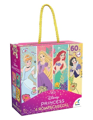 Rompecabezas Disney Princesas 4 en 1 240 piezas 1