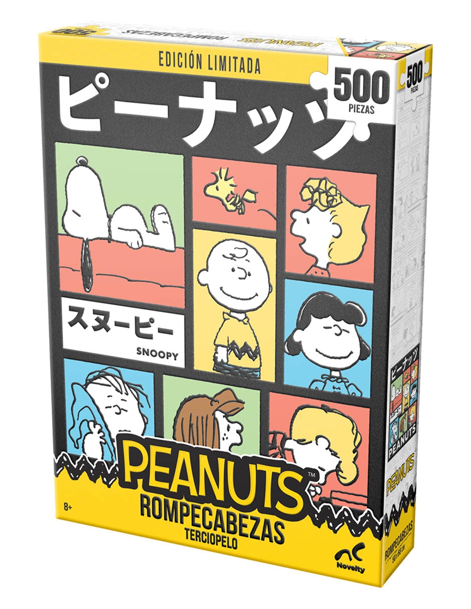 Rompecabezas Peanuts Novelty 500 piezas