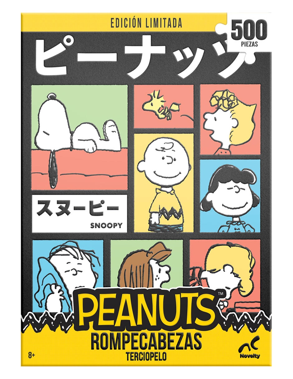 Rompecabezas Peanuts Novelty 500 piezas