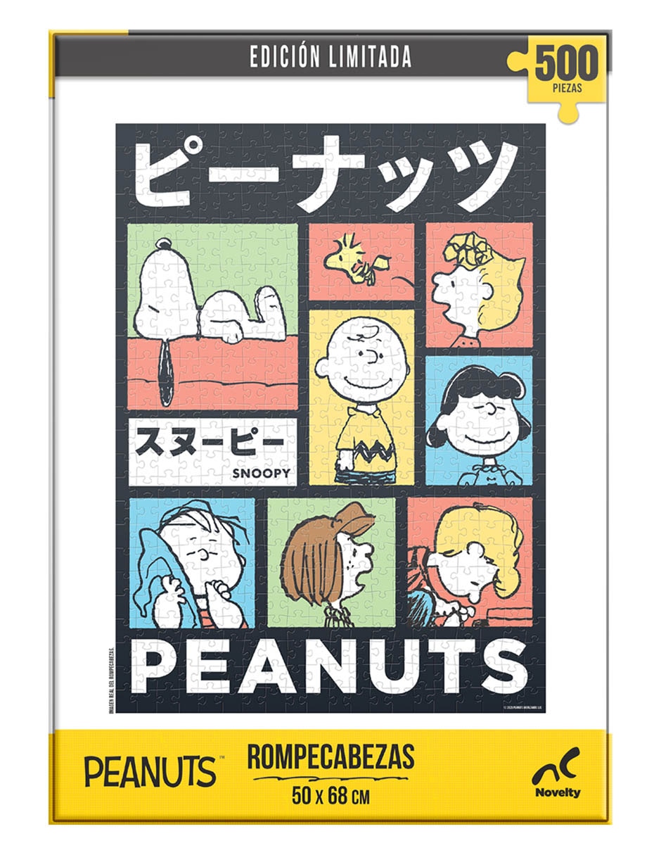 Rompecabezas Peanuts Novelty 500 piezas