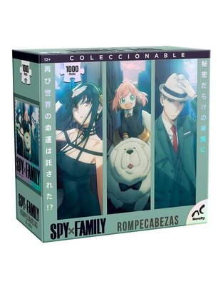 Rompecabezas Spy x Family Novelty 1000 piezas