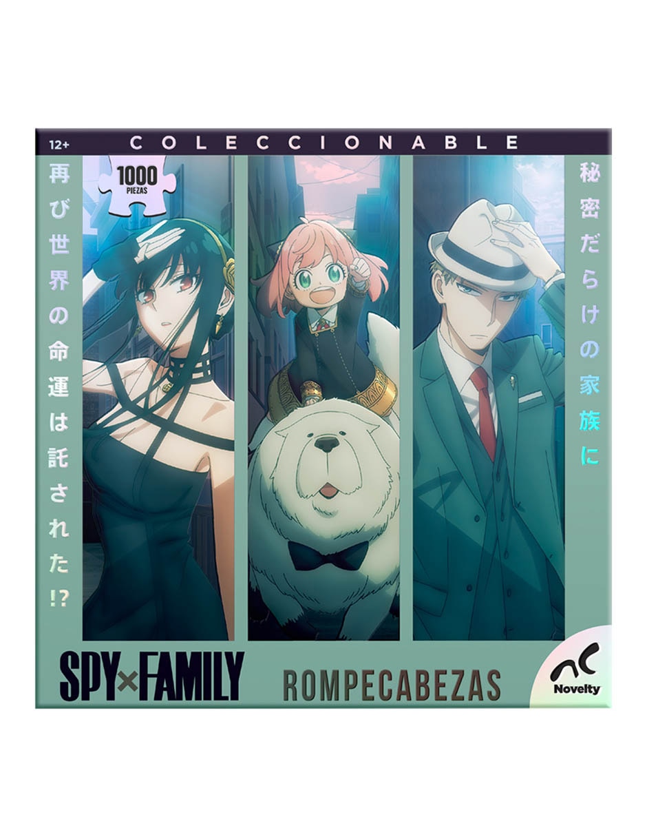 Rompecabezas Spy x Family Novelty 1000 piezas