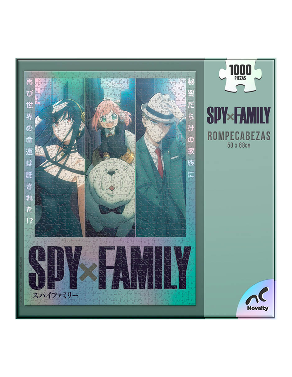 Rompecabezas Spy x Family Novelty 1000 piezas