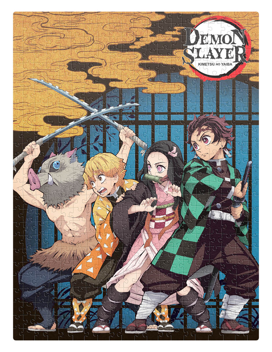 Rompecabezas Demon Slayer Panorámico 500 piezas