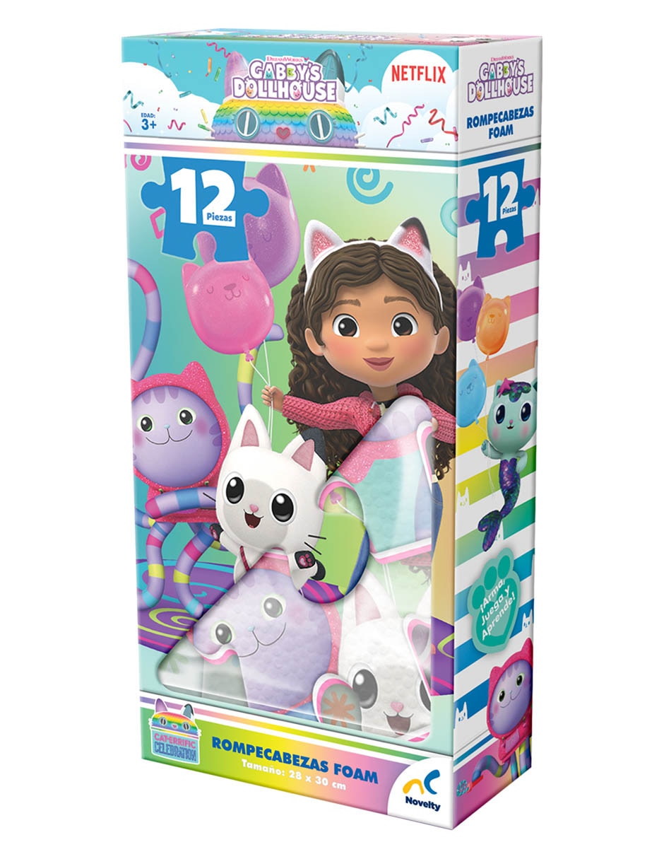 Rompecabezas Gabbys's Dollhouse 12 piezas 2