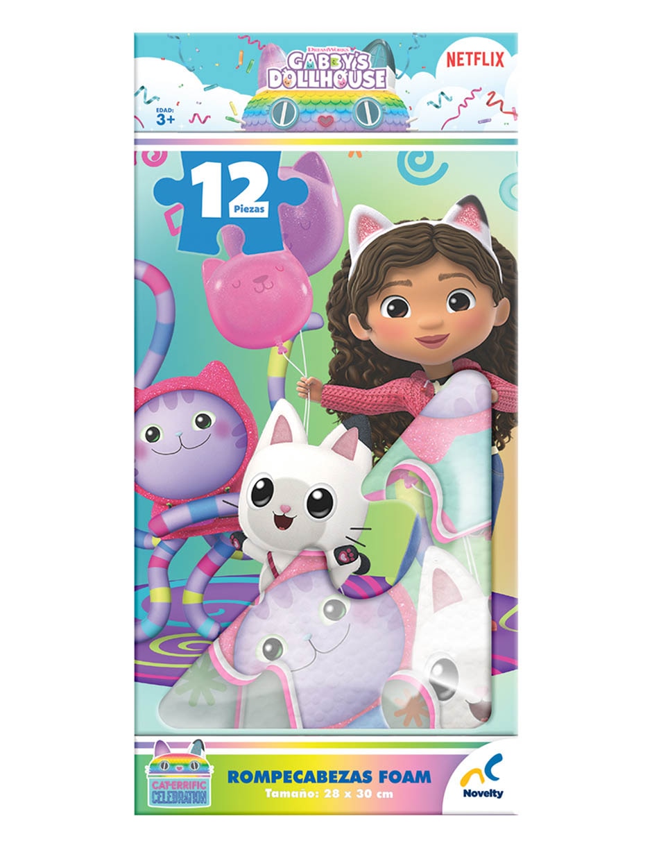 Rompecabezas Gabbys's Dollhouse 12 piezas 3