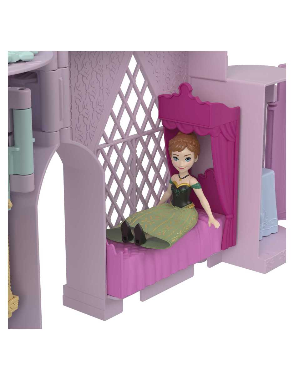 Casa de muñecas mattel castillo de anna apilable