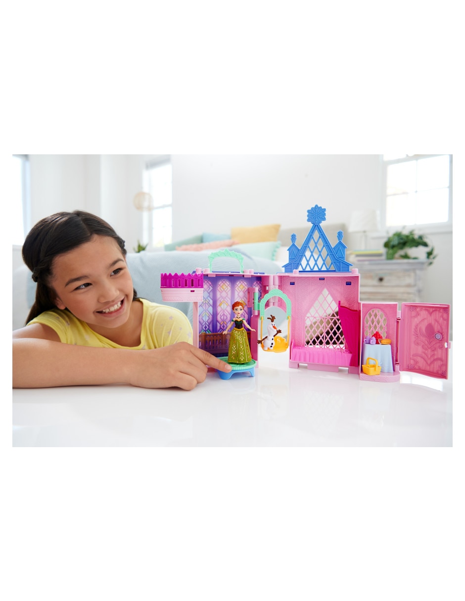 Casa de muñecas mattel castillo de anna apilable