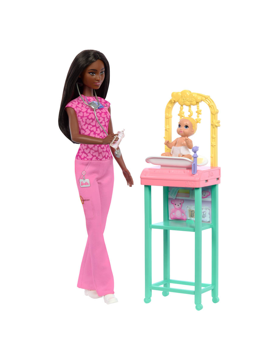 Set muñecas barbie profesiones 1