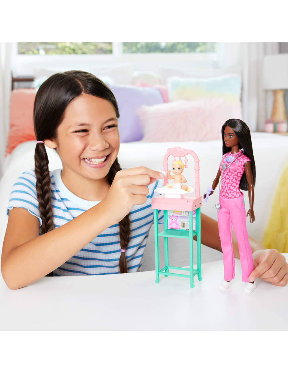 Set muñecas barbie profesiones 2