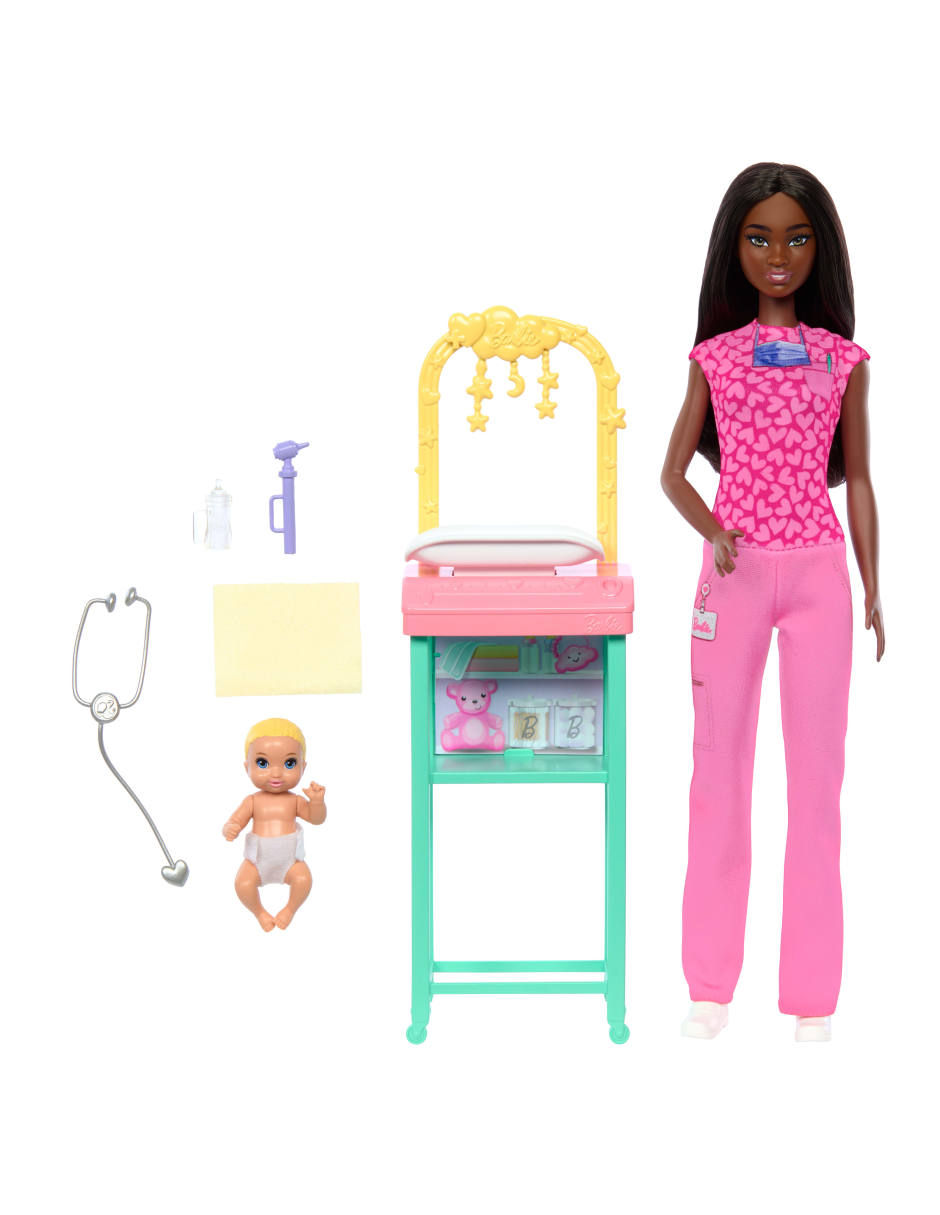 Set muñecas barbie profesiones 3