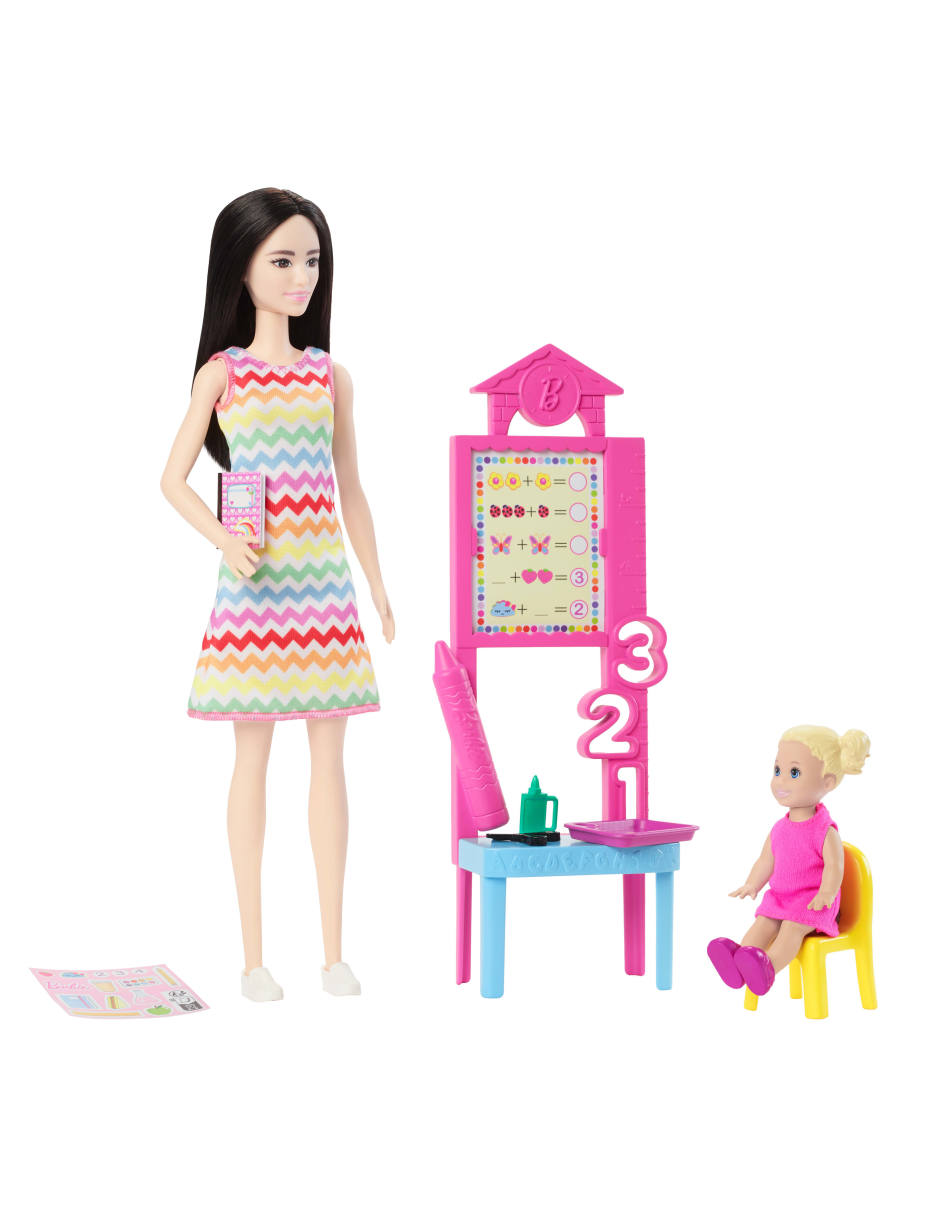 Set muñecas barbie profesiones 6
