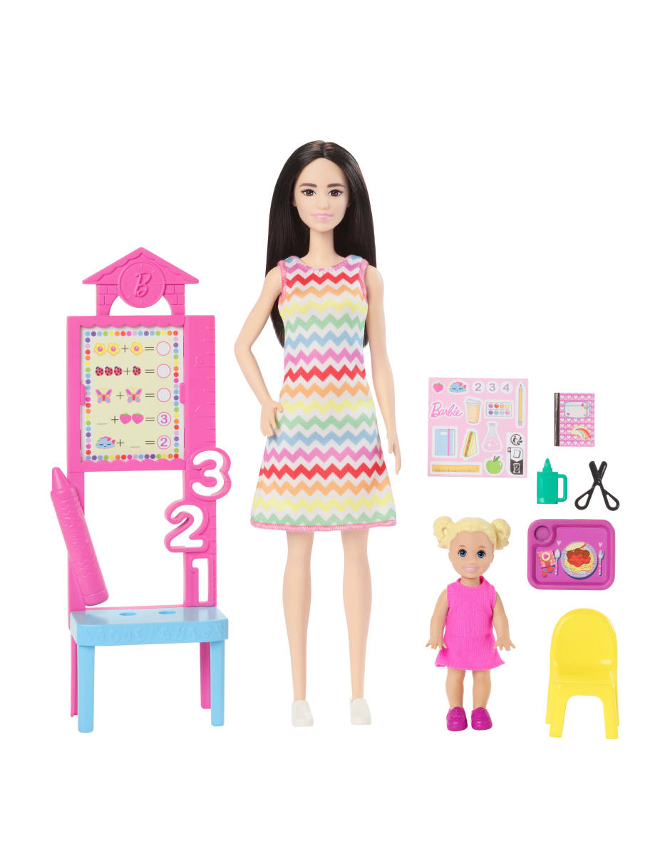 Set muñecas barbie profesiones 7