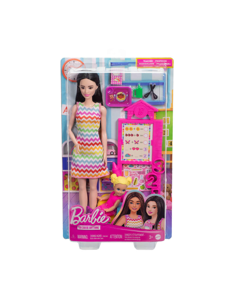 Set muñecas barbie profesiones 8