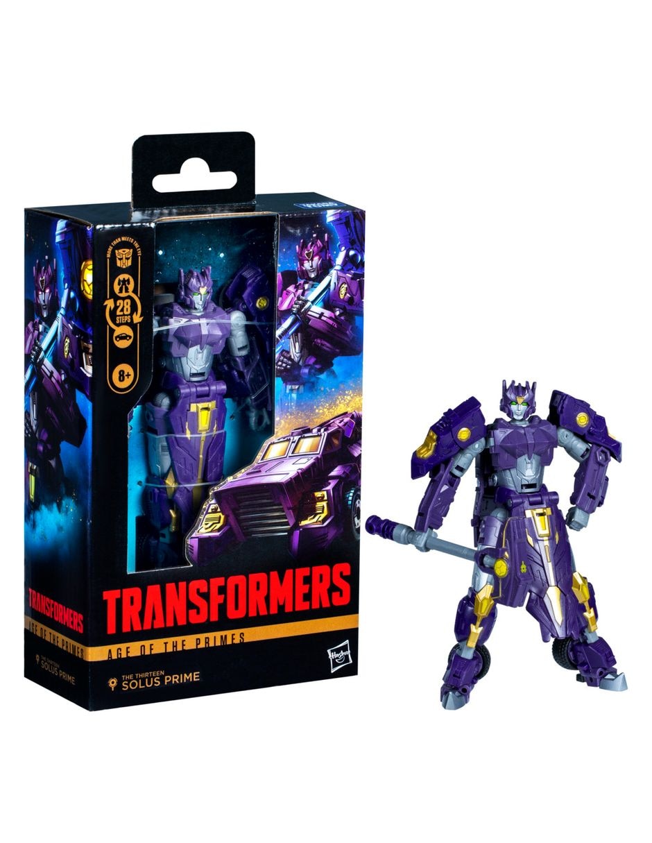 Figura de acción articulada : Age of the Primes Solgaleo Collectors Transformers