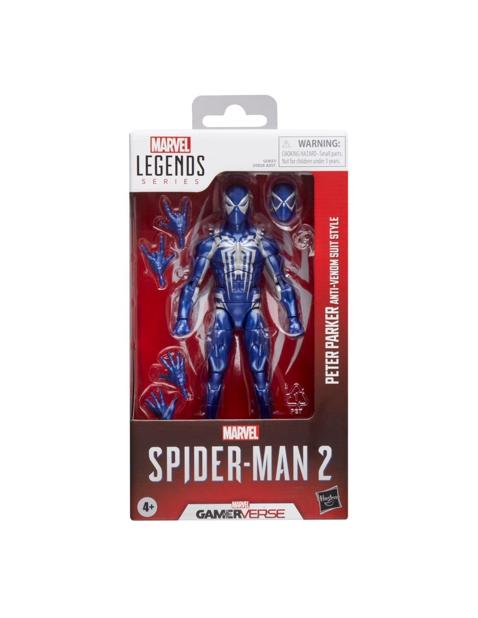 Figura de acción articulada Spider Man Peter Parker Anti-venom Suit Style Collectors 2