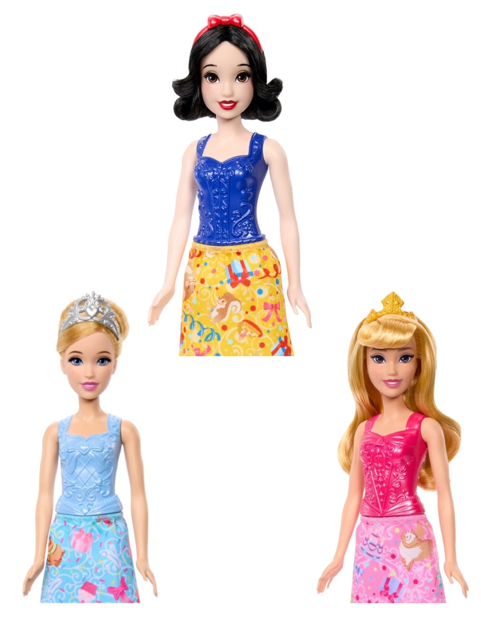 Muñeca princesas vestido de fiesta sorpresa