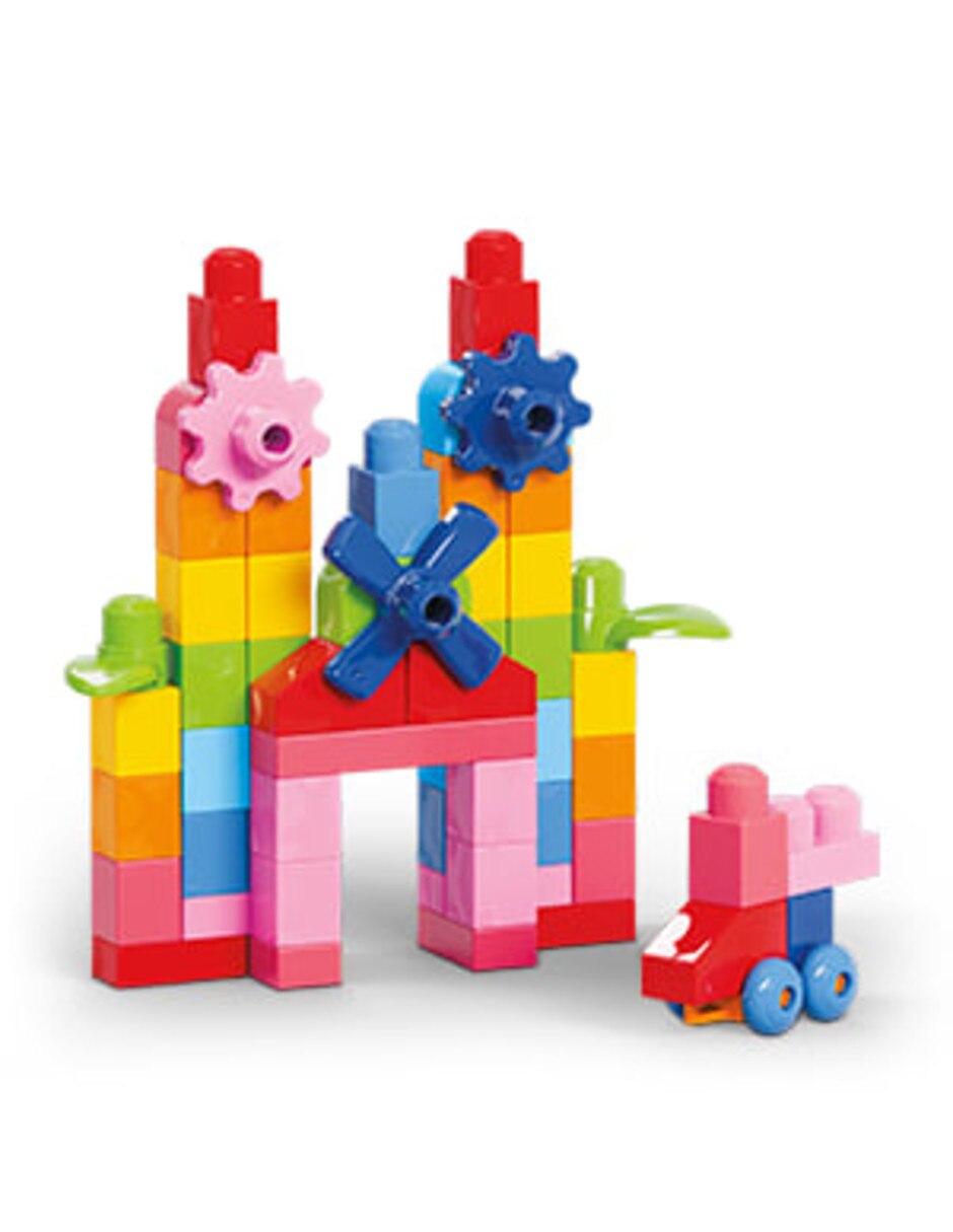 Mega Bloks Mega Bloks Bolsa Clásica Con 130 Bloques JFF50 9