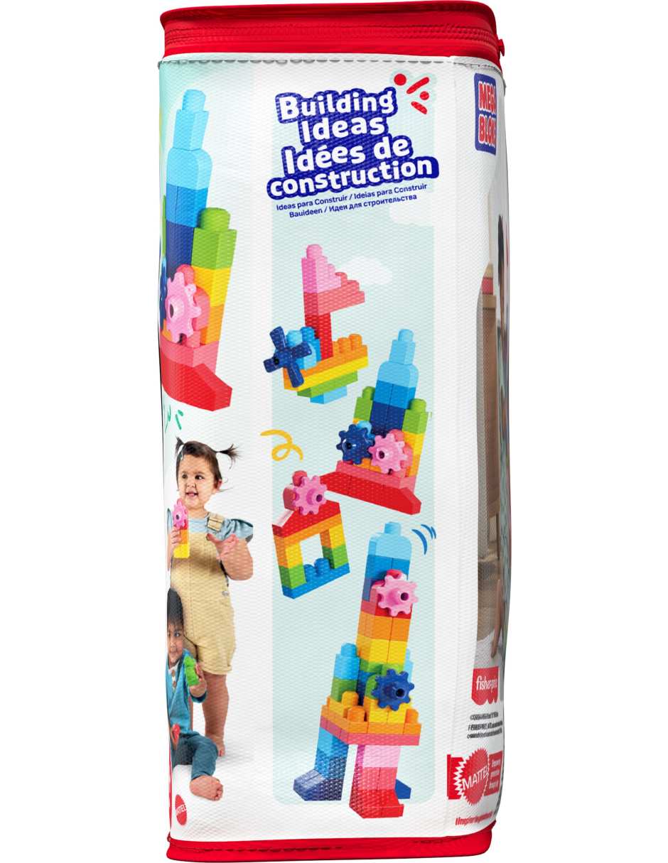 Mega Bloks Mega Bloks Bolsa Clásica Con 130 Bloques JFF50 10