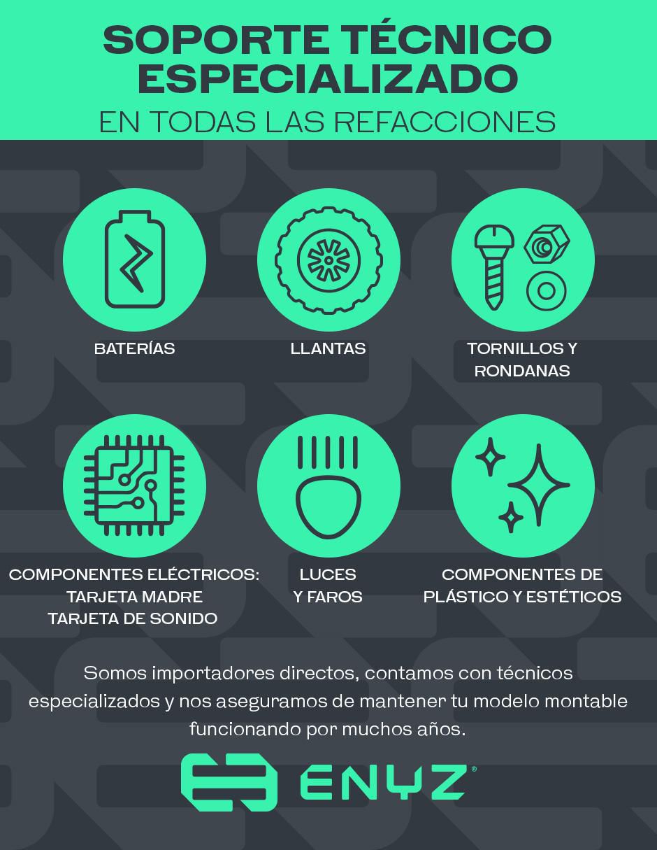 Automóvil montable Jeep recargable 5