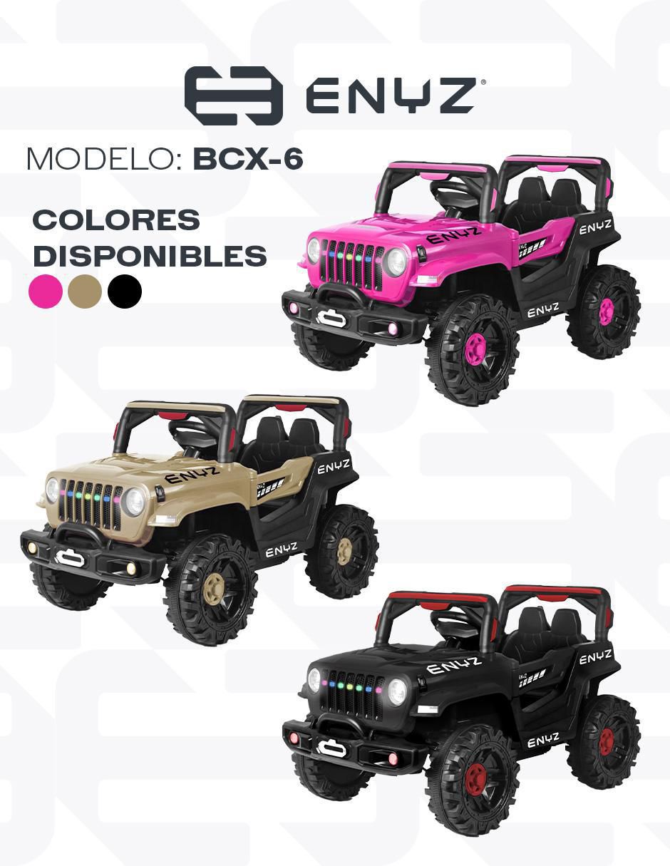Automóvil montable Jeep recargable 3