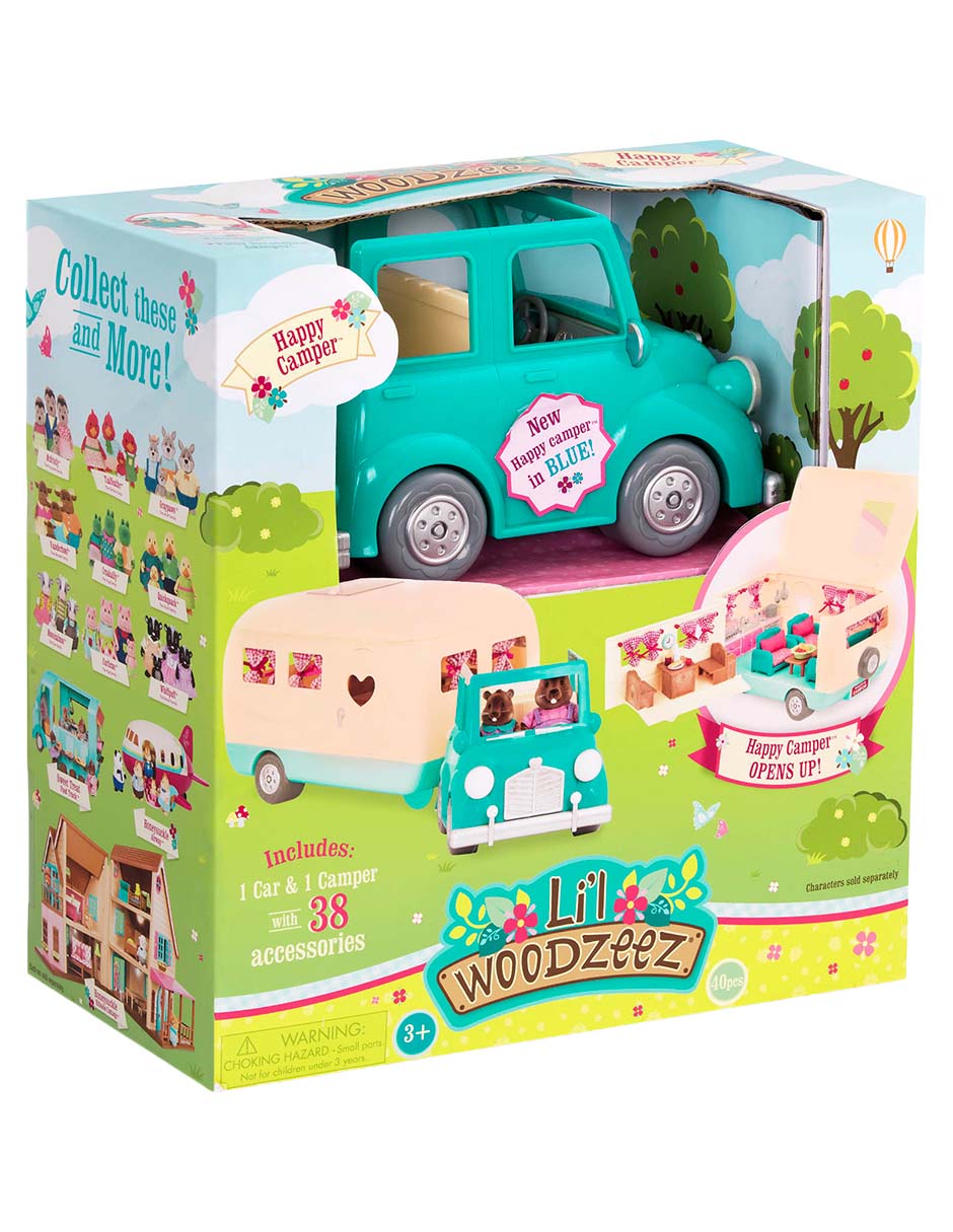 Casa de muñecas Woodzeez Camper playset