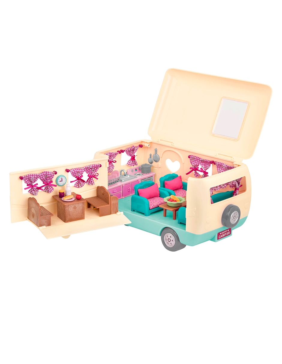 Casa de muñecas Woodzeez Camper playset