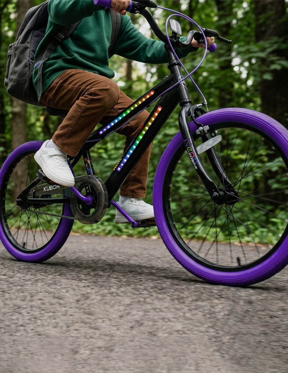 Bicicleta infantil Kubor rodada 20 Neon unisex