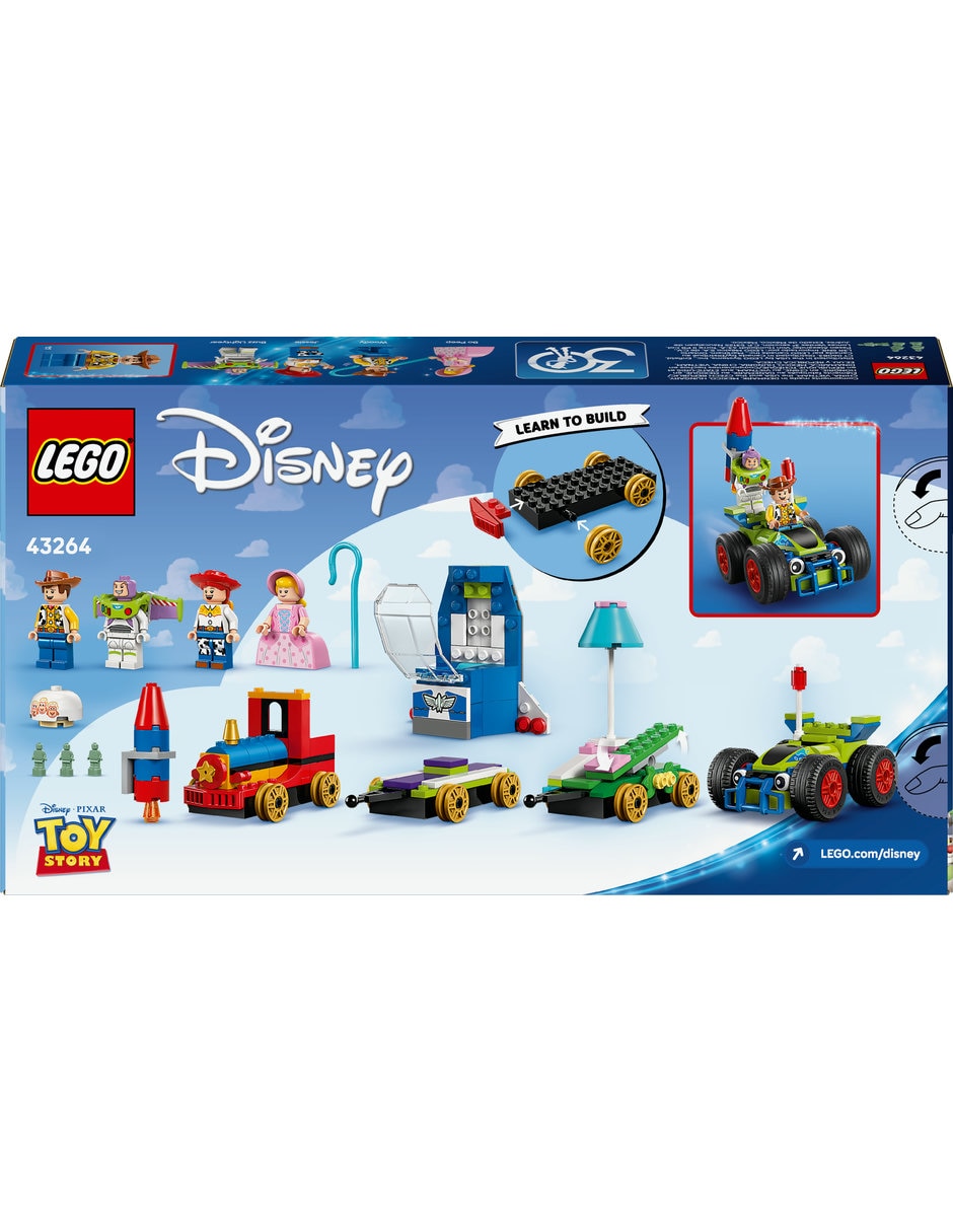 LEGO Tren De Celebración De Toy Story Y Coche Rc 43264 Disney Animation 3