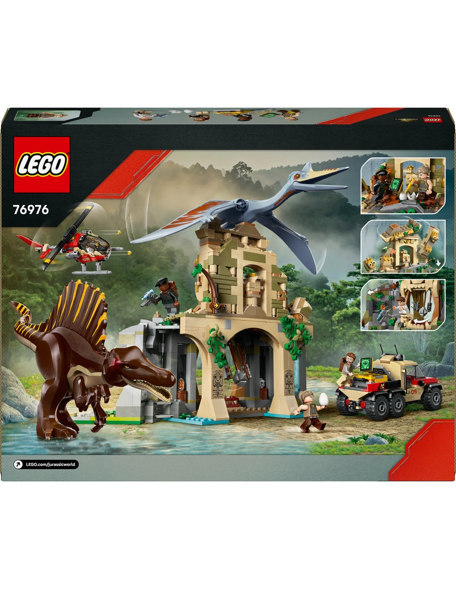 LEGO Misión Aérea: Spinosaurus Y Quetzalcoatlus 76976 Jurassic World 2
