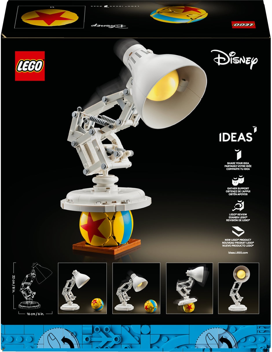 Disney Lego Ideas 21357 Pixar Luxo Jr 6