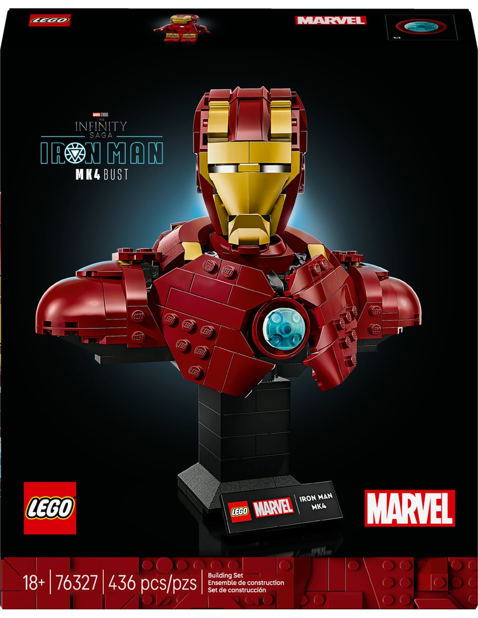 Marvel Busto De Iron Man Mk4 76327 Infinity Saga Iron Man 2