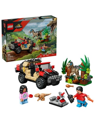 LEGO Huida En Todo Terreno Y Raptor Al Acecho 76972 Jurassic World