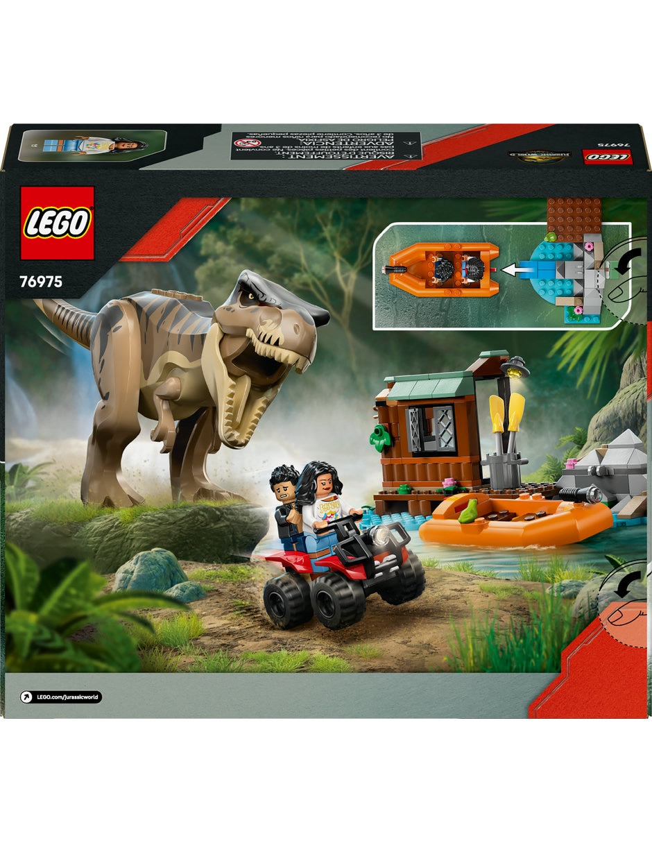 Huida Por El Río Y T. Rex A La Caza 76975 Jurassic World 5