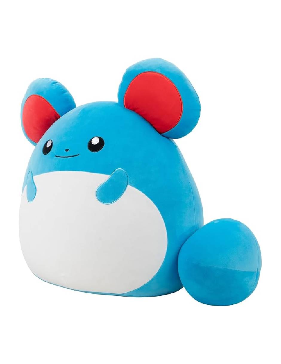 Peluche de Marill Squishmallows Pokémon de 55 cm
