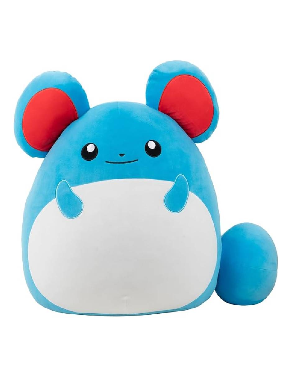 Peluche de Marill Squishmallows Pokémon de 55 cm