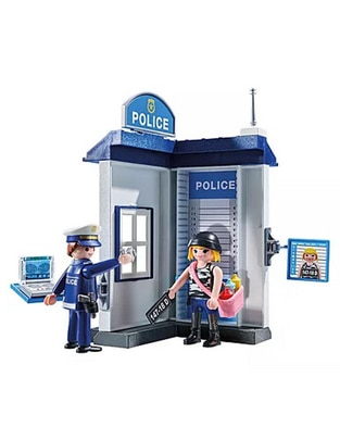 Action Heroes Sala De Policía 71733 Playmobil
