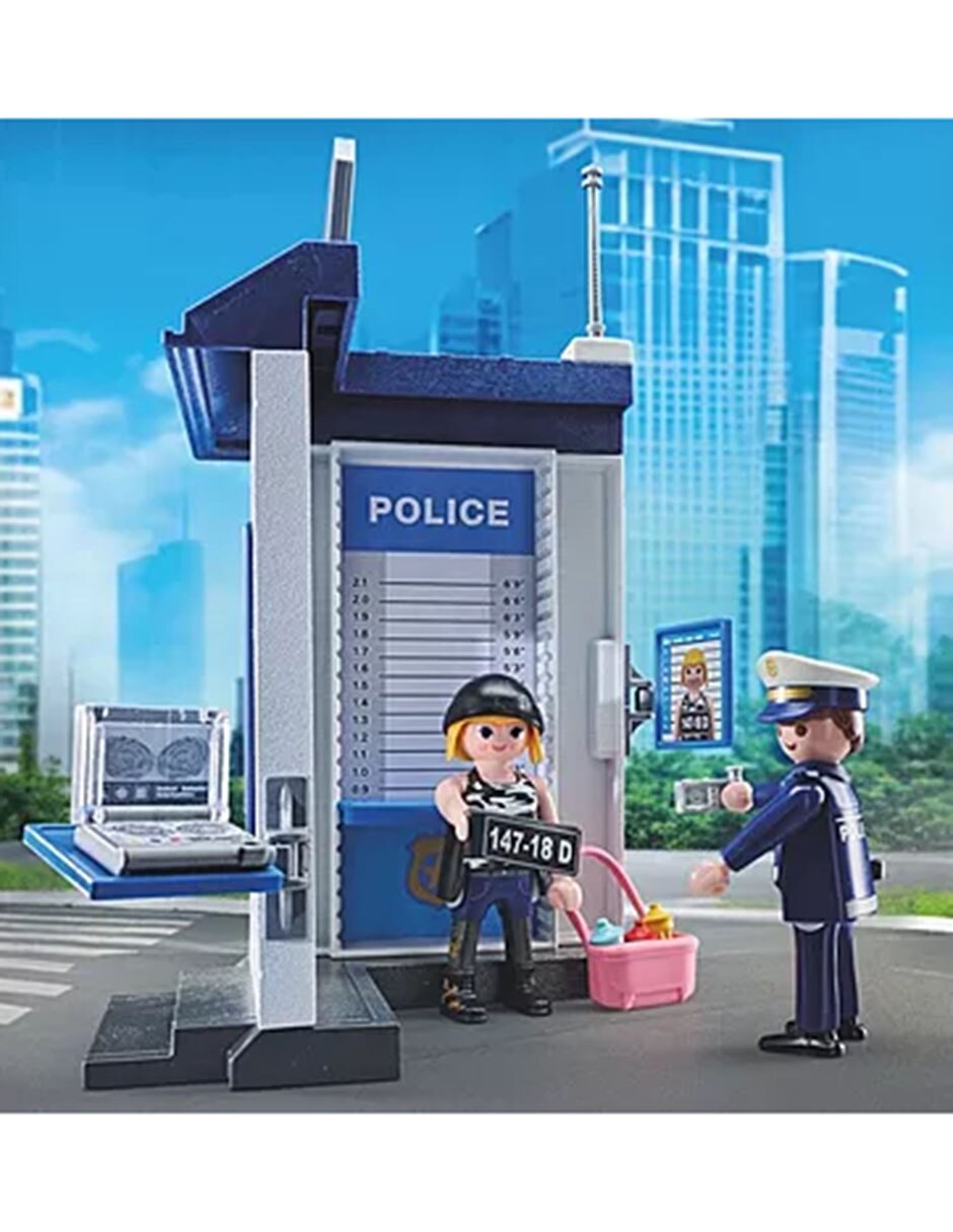 Action Heroes Sala De Policía 71733 Playmobil