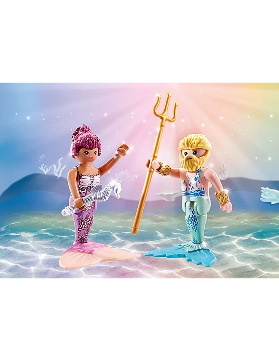 Playmobil Sirena Y Tritón 71799 4