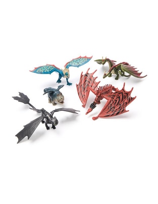 Set figuras acción Cómo entrenar a tu dragón Especial