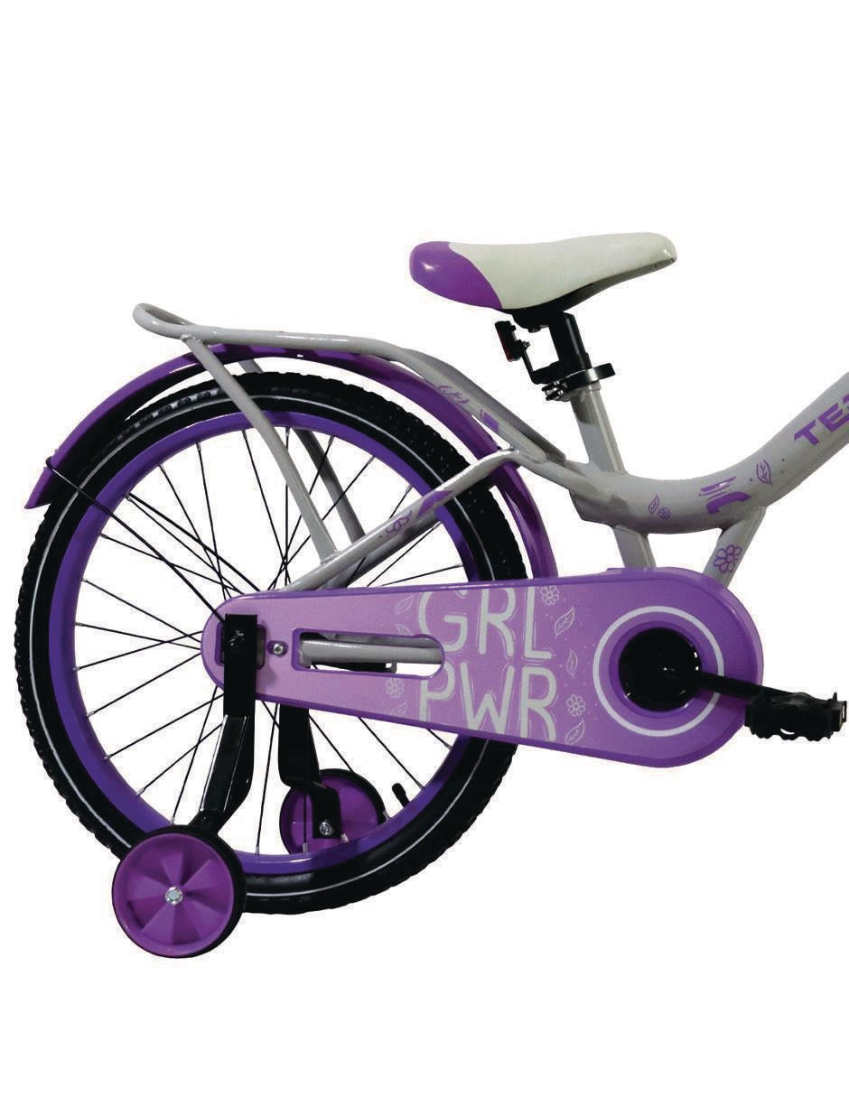 Bicicleta infantil Terrafit rodada 20 Minerva para niña