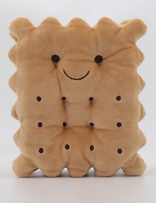 Peluche de galleta de 20 cm