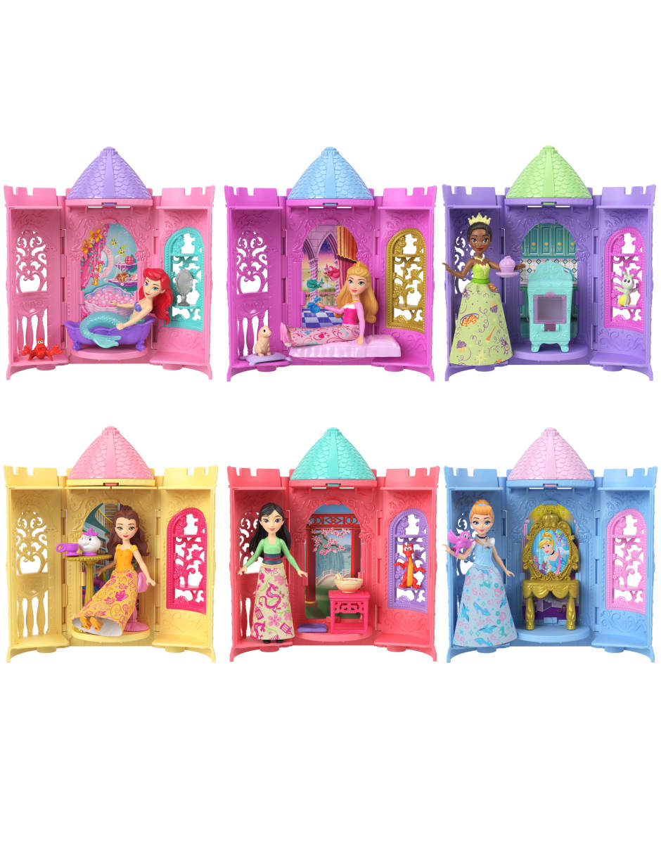 Muñeca princesas tower surprise 3