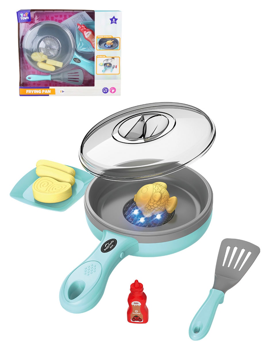 Frying pan toy town juego de rol para niños