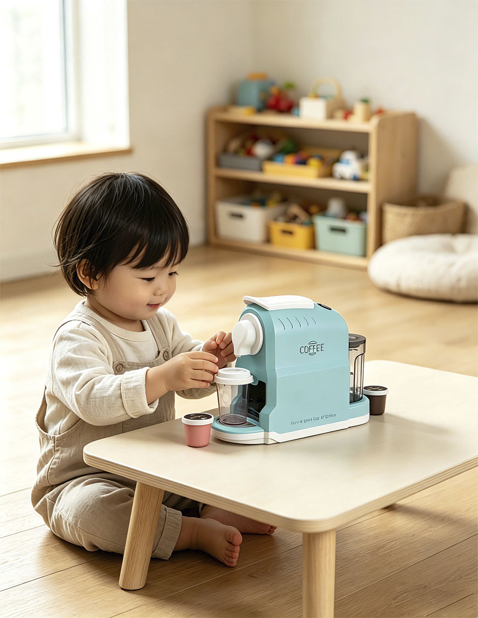 Coffee machine juego de rol para niños 6