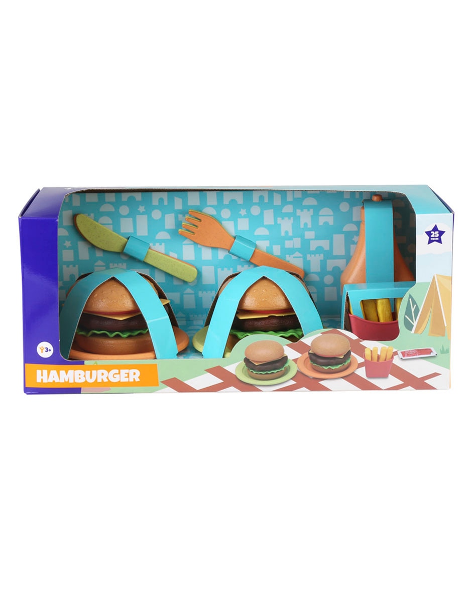 Set de comida juego de rol para niños 3