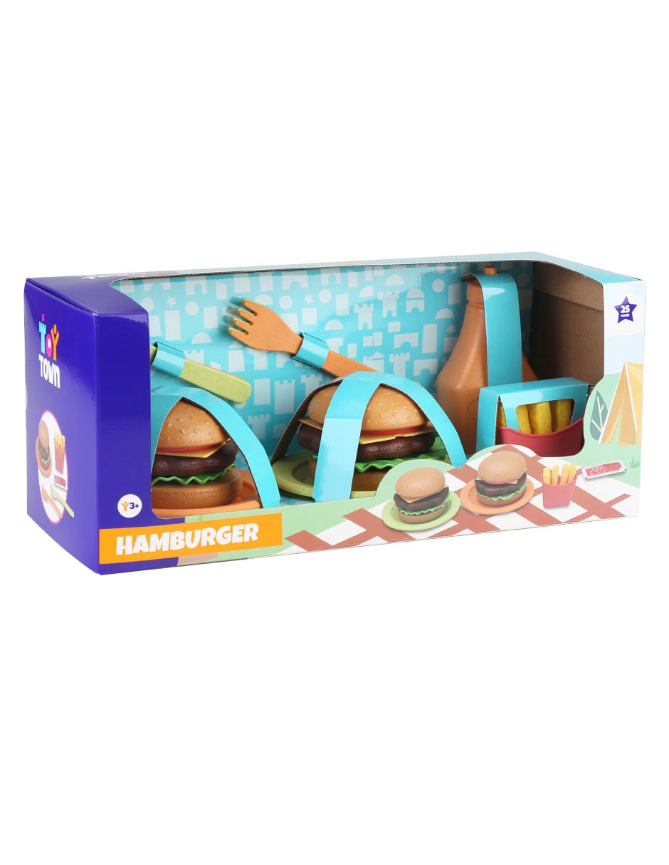 Set de comida juego de rol para niños 4