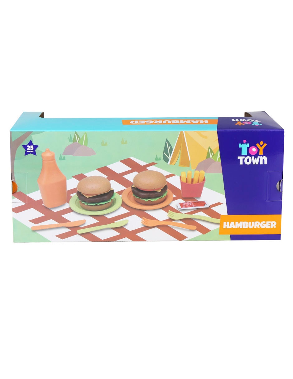 Set de comida juego de rol para niños
